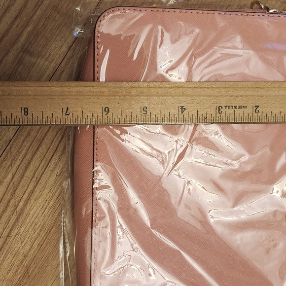 MICHAEL KORS JET SET ITEM LG EW CROSSBODY PEACH 🍑 - Picture 8 of 9